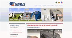 Desktop Screenshot of entelbra.com.br